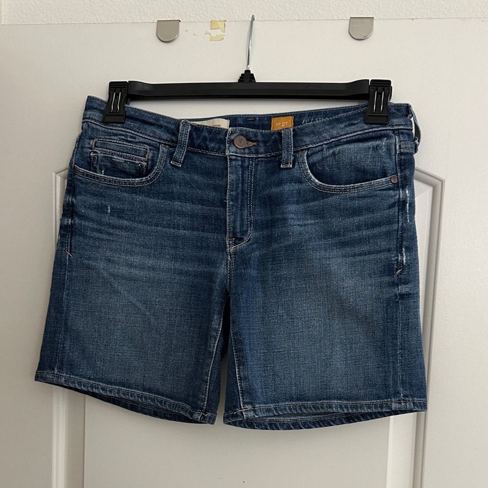 Anthropologie Blue Denim Shorts